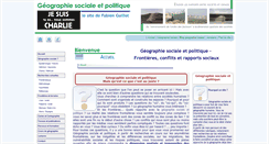 Desktop Screenshot of geographie-sociale.org