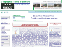 Tablet Screenshot of geographie-sociale.org